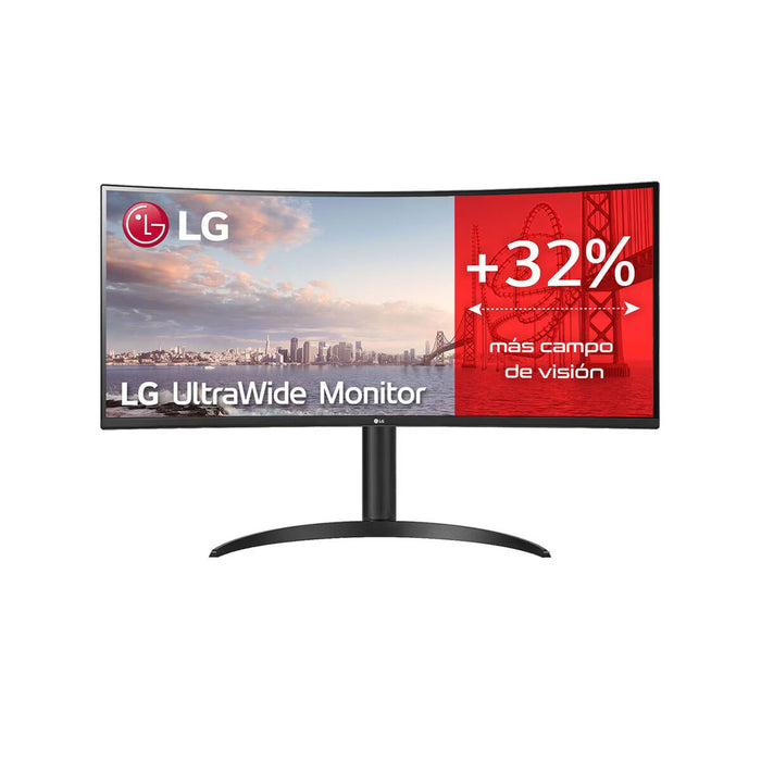Monitor Gaming LG 34WP75CP-B 34" Wide Quad HD Curbat LED