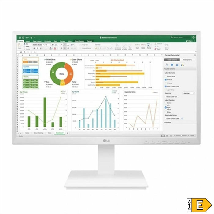 Monitor Gaming LG 27BK550YP-W Full HD 27" Alb