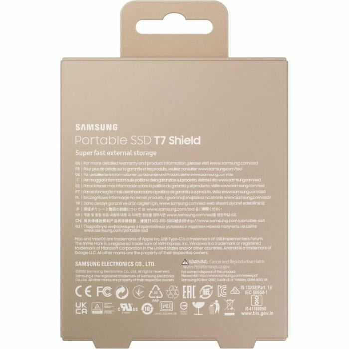 Hard disk Extern Samsung MU-PE2T0K 2 TB SSD