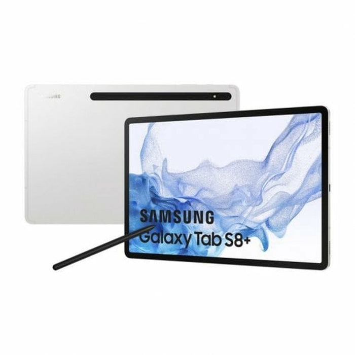 Tabletă Samsung Galaxy Tab S8 Plus 12,4'' 12,4" Qualcomm Snapdragon 8 Gen 1 8 GB RAM 128 GB Negru Argintiu