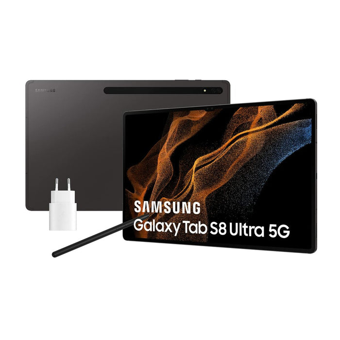 Tabletă Samsung Galaxy Tab S8 Ultra 5G 8 GB RAM 14,6" 128 GB Negru 14.6"