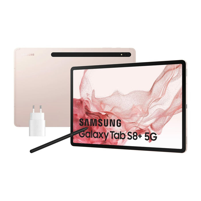Tabletă Samsung Galaxy Tab S8 Plus 5G Roz 5G 12,4" 8 GB RAM 128 GB