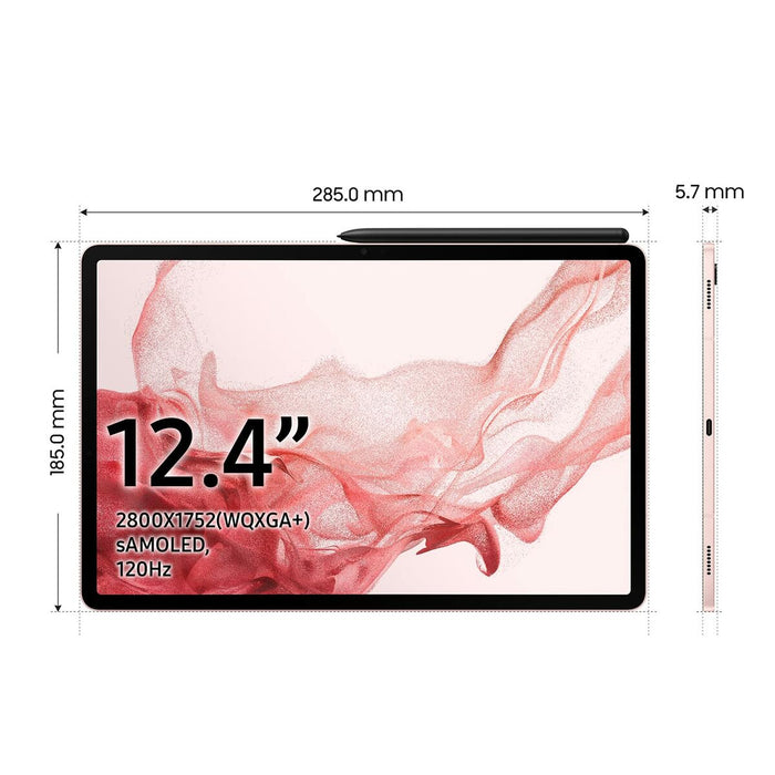 Tabletă Samsung Galaxy Tab S8 Plus 5G Roz 5G 12,4" 8 GB RAM 128 GB