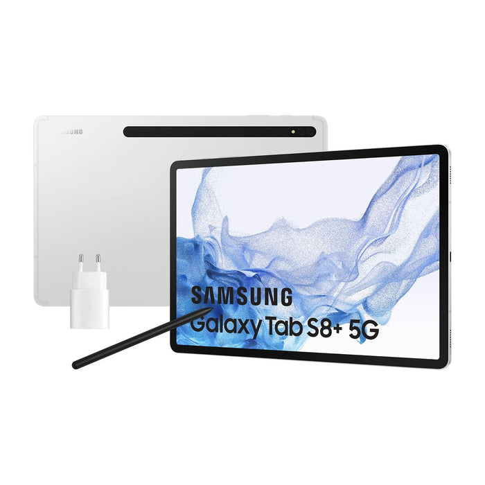 Tabletă Samsung Galaxy Tab S8 Plus 5G Argintiu 5G 12,4" 8 GB RAM 128 GB