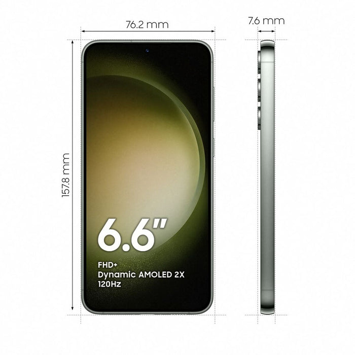 Smartphone Samsung SM-S916B Octa Core 8 GB RAM 512 GB Verde