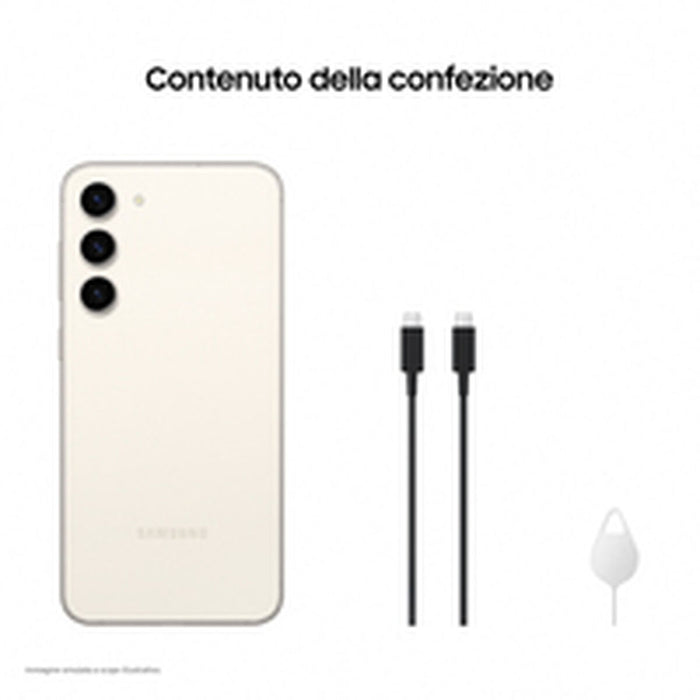 Smartphone Samsung SM-S916B 6,6" 512 GB 8 GB RAM Octa Core Qualcomm Snapdragon 8 Gen 2 Crem