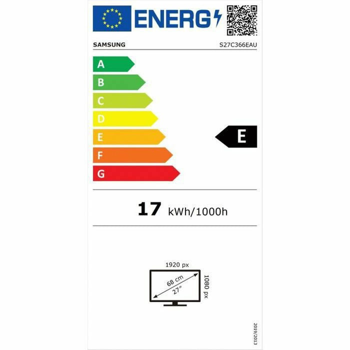 Monitor Samsung S27C366EAU 27" AMD FreeSync 75 Hz