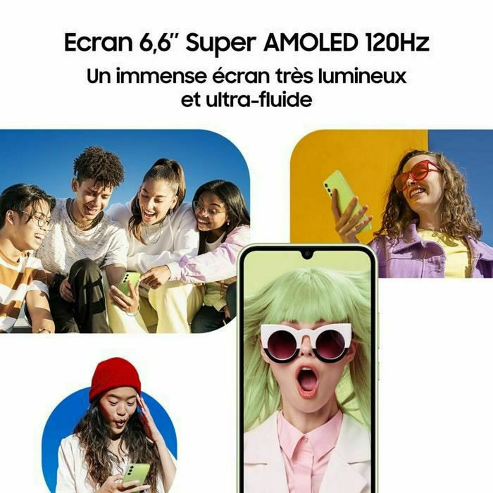 Smartphone Samsung A34 5G 128 GB Argintiu 6 GB RAM 128 GB