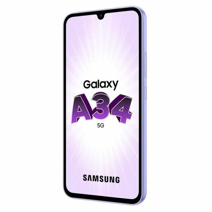 Smartphone Samsung A34 5G 6,6" 128 GB Mov Violet 128 GB 6 GB RAM