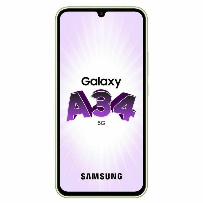 Smartphone Samsung A34 5G 6,6" 128 GB Lămâie verde 6 GB RAM 128 GB
