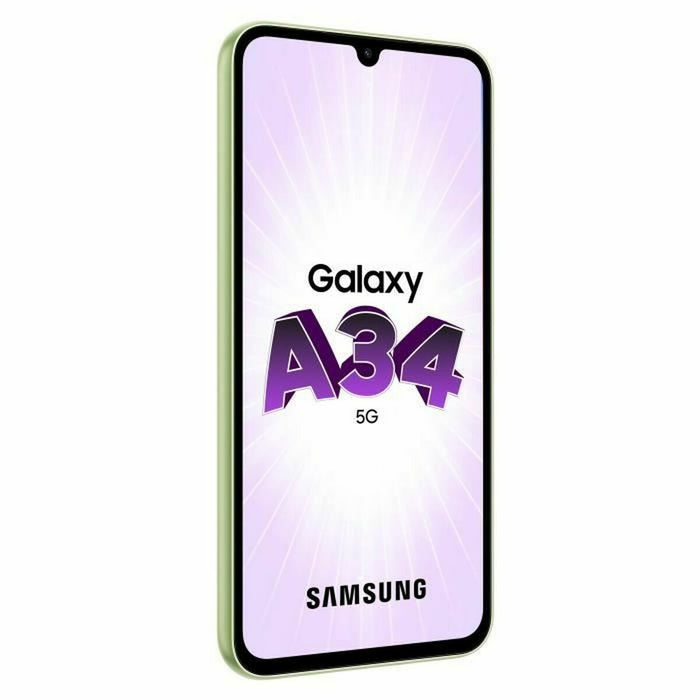 Smartphone Samsung A34 5G 6,6" 128 GB Lămâie verde 6 GB RAM 128 GB