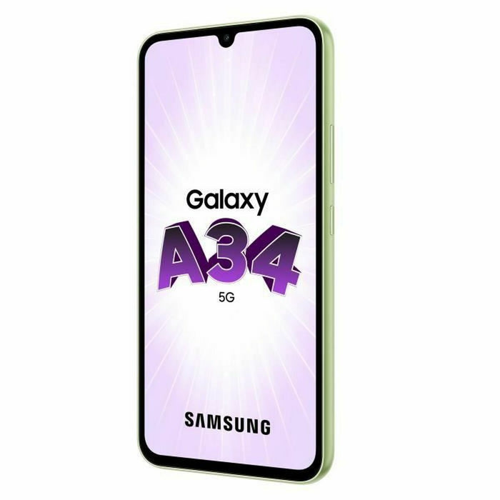 Smartphone Samsung A34 5G 6,6" 128 GB Lămâie verde 6 GB RAM 128 GB