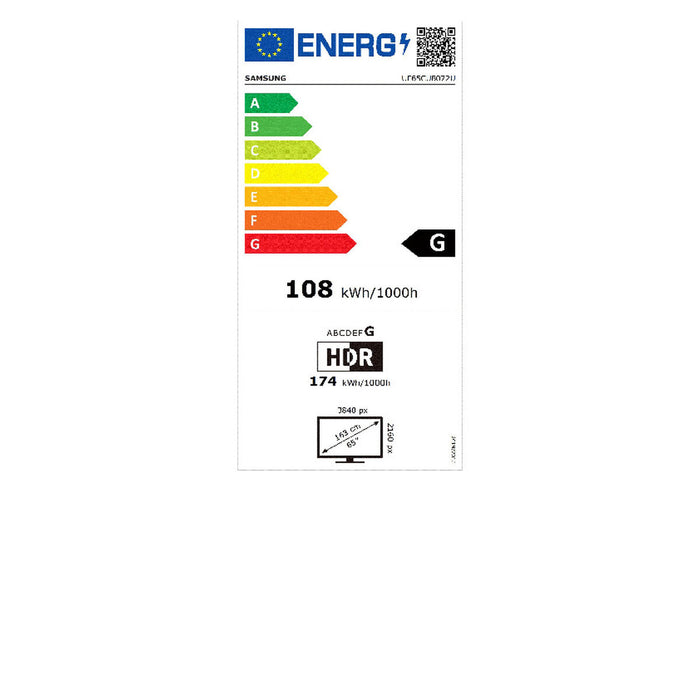 Smart TV Samsung UE65CU8072UXXH 4K Ultra HD 65" LED HDR HDR10