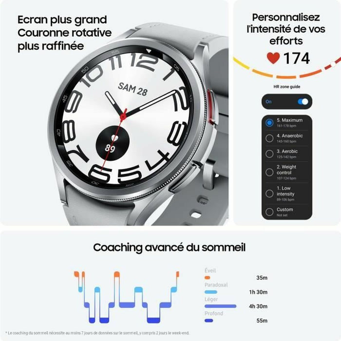Smartwatch Samsung Argintiu 1,3" 43 mm