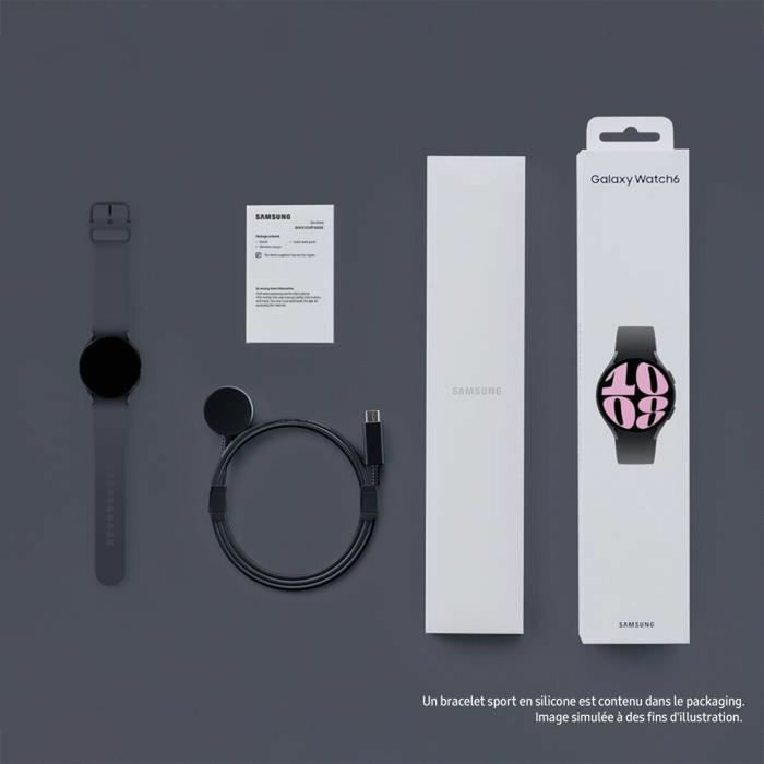 Smartwatch Samsung Watch 6 Negru Grafit 1,3" 40 mm