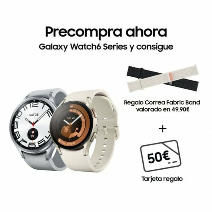 Smartwatch Samsung Galaxy Watch 6 Argintiu
