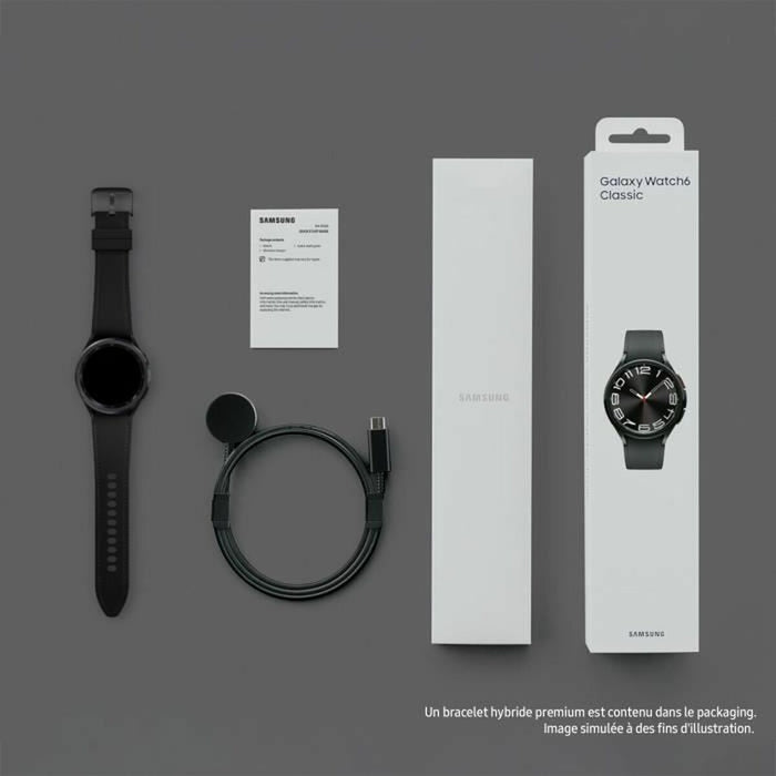 Smartwatch Samsung Negru 1,3" 43 mm