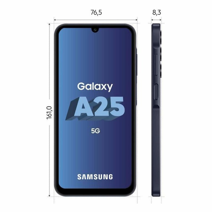 Smartphone Samsung SM-A256BZKDEUB Exynos 1280 Negru/Albastru