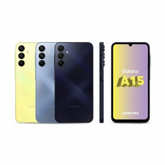 Smartphone Samsung SM-A155FZYDEUB MediaTek Helio G99 4 GB RAM 128 GB Galben