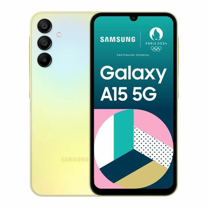 Smartphone Samsung A15 4 GB RAM 128 GB Galben