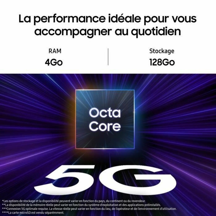 Smartphone Samsung A15 4 GB RAM 128 GB Galben