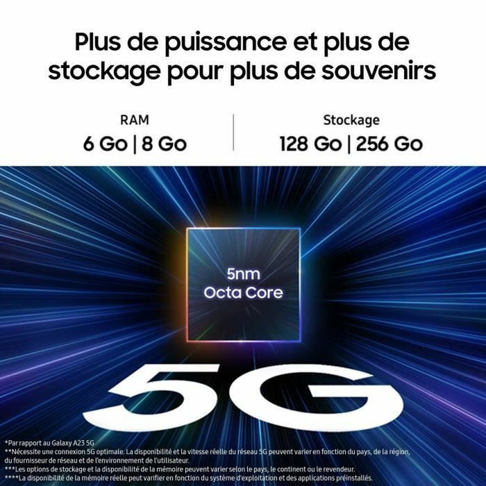 Smartphone Samsung A25 5G YELOWW 128 GB