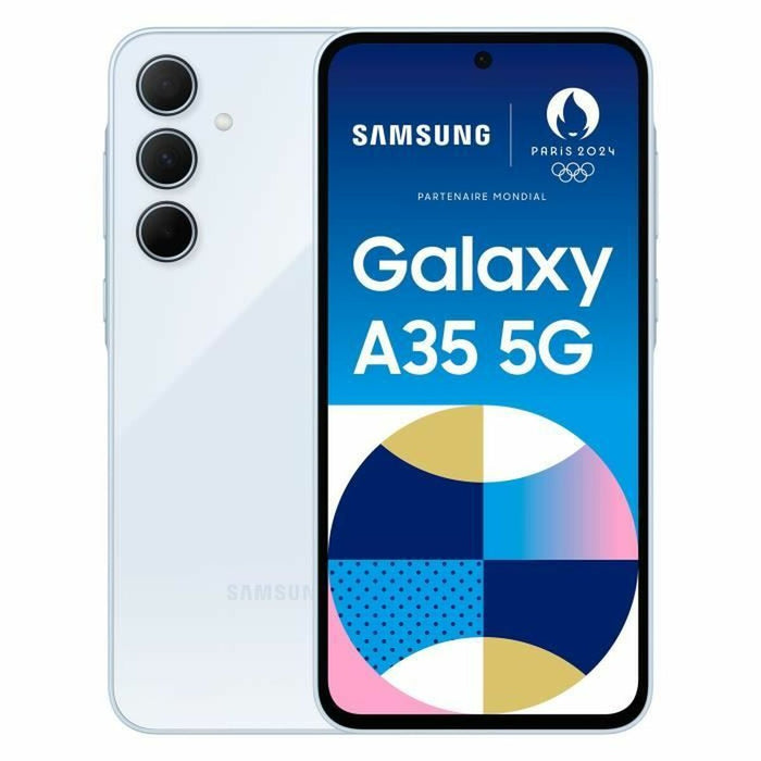 Smartphone Samsung 6 GB RAM 128 GB Albastru Negru