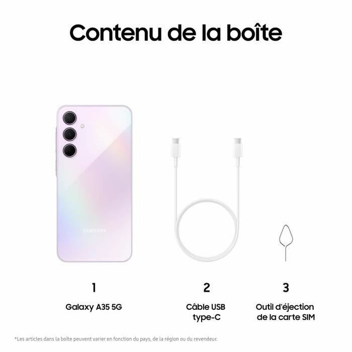 Smartphone Samsung Galaxy A35 6 GB RAM 128 GB Negru Liliachiu