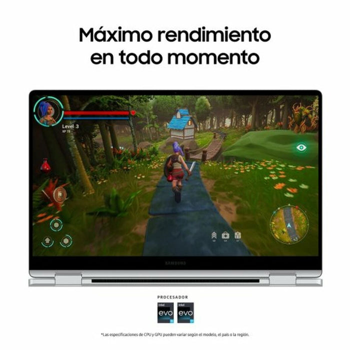 Laptop Samsung Galaxy Book4 360 NP750QGK-KG2ES 15,6" 16 GB RAM 512 GB SSD