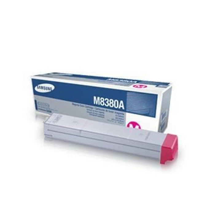 Toner Samsung CLX-M8380A Magenta Rojo/Blanco