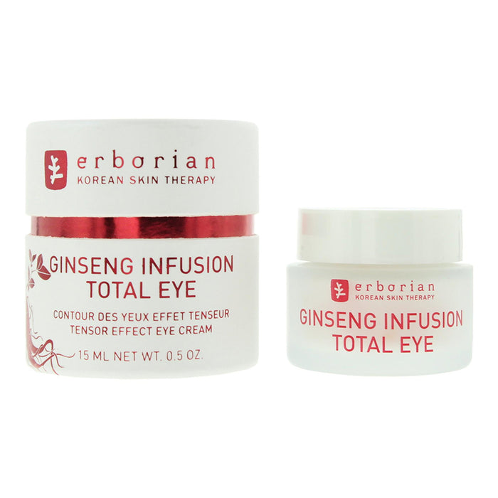 Cremă pentru ochi Erborian Ginseng Infusion, cu efect de tensionare, 15 ml