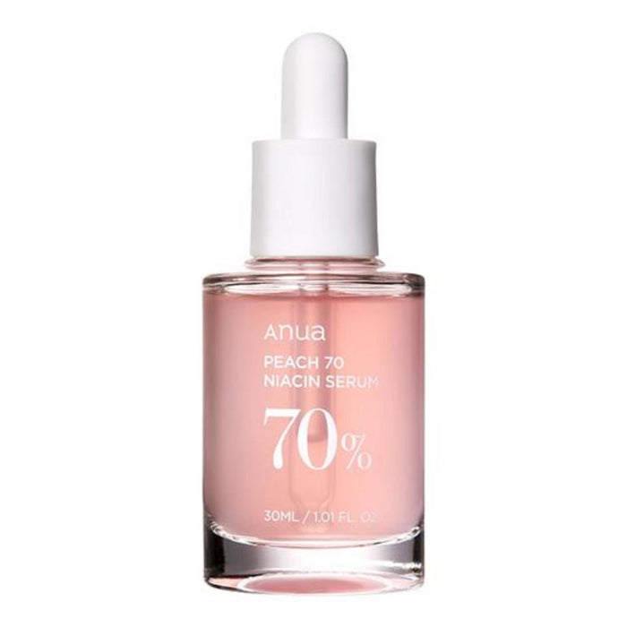 Ser pentru față Anua Peach 70 Niacin Serum, cu niacinamidă, pentru strălucire, 30 ml