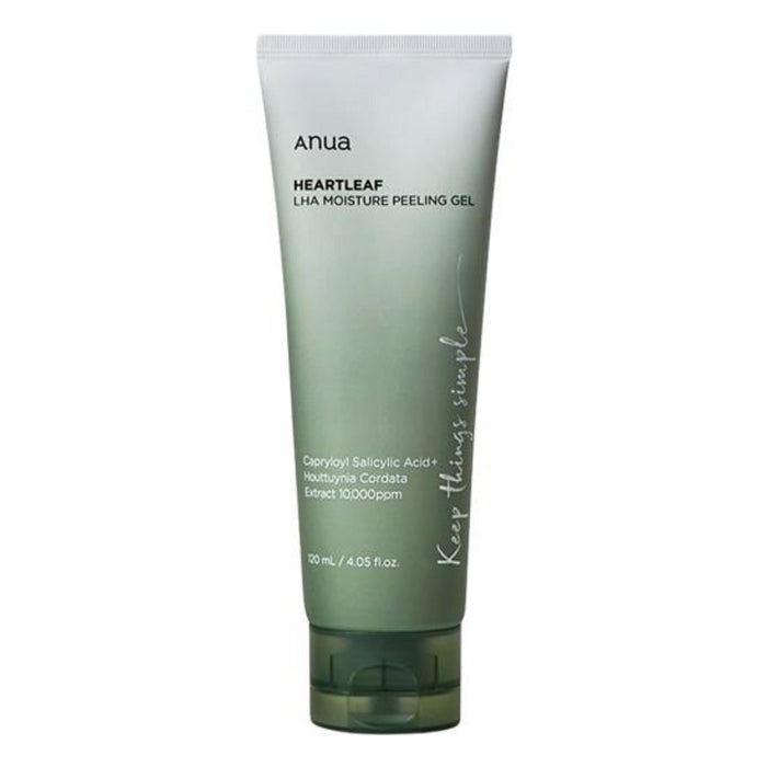 Gel exfoliant Anua Heartleaf LHA Moisture Peeling Gel, cu LHA, 120 ml
