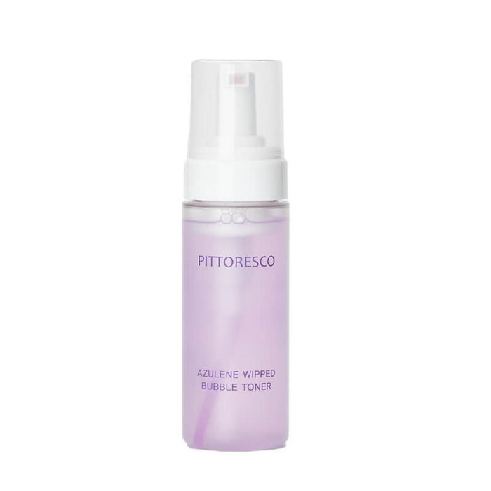 Loțiune tonică Pittoresco Azulene Whipped Bubble Toner, calmantă, hidratantă, pentru față, 150 ml