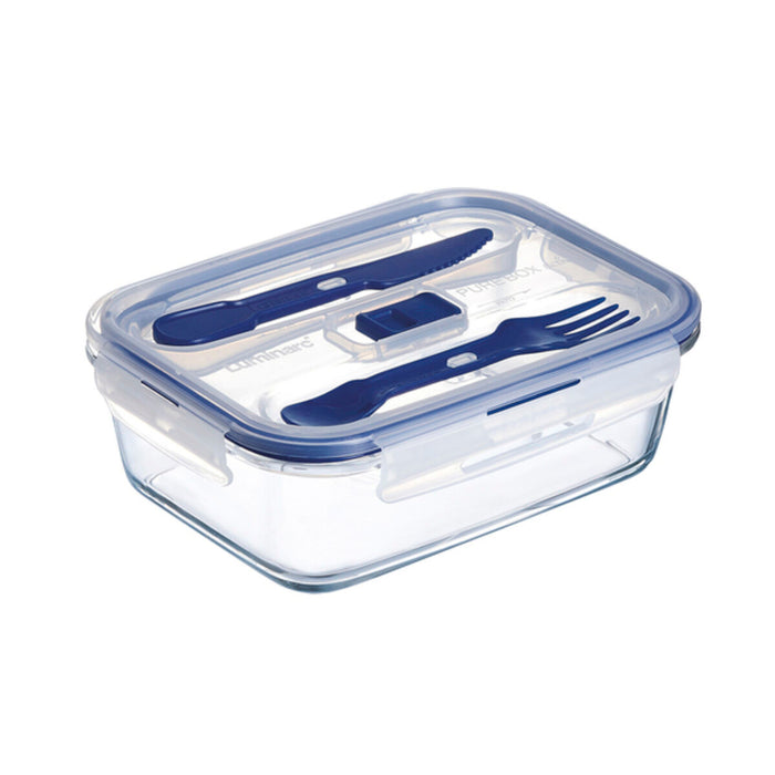 Cutie pentru Prânz Luminarc Pure Box Active Geam (16 cm - 1,22 l)