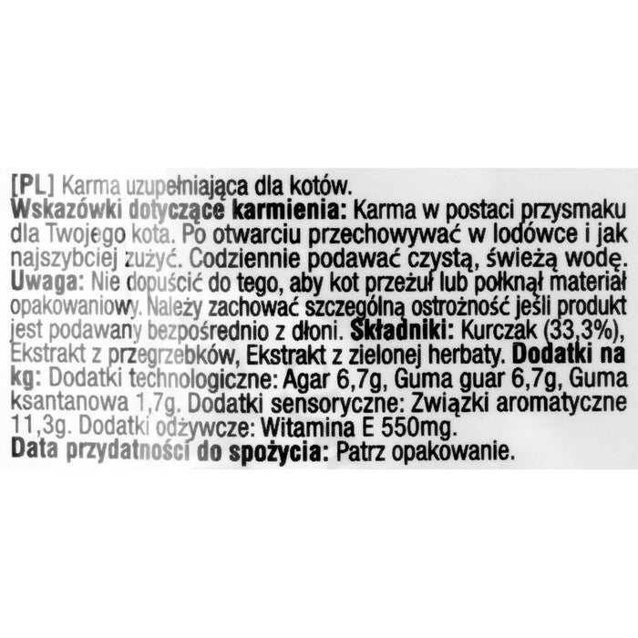 Snack for Cats Inaba EU712 4 x 15 g Bomboane Pui 15 ml