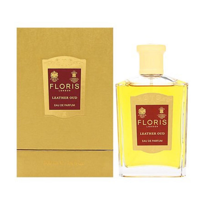 Apă de parfum Floris Of London Leather Oud, unisex, 100 ml