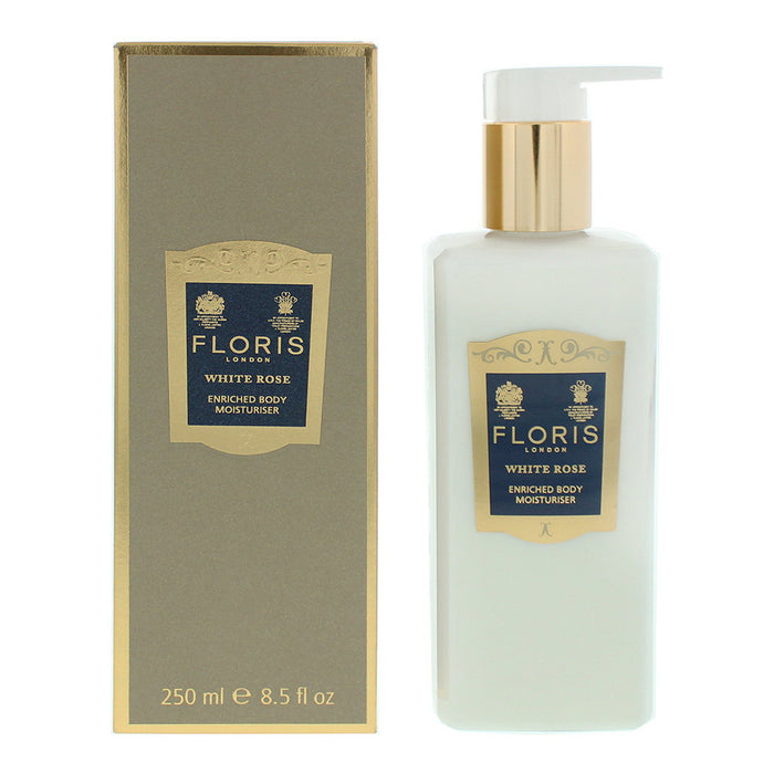 Loțiune de corp Floris Of London White Rose Luxury, hidratantă, 250 ml