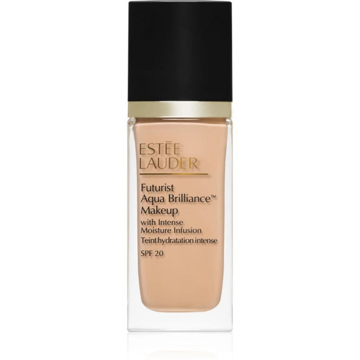 Fond de ten lichid Estee Lauder Futurist Aqua Brilliance, hidratant și iluminator, nuanța 1W1 Os, SPF 20, 30 ml
