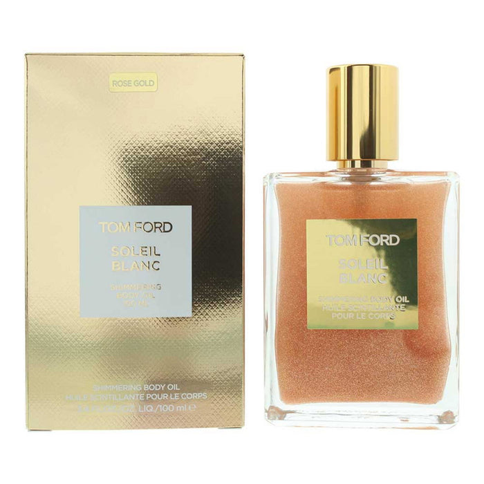 Ulei de corp Tom Ford Soleil Blanc, strălucitor, nuanța Rose Gold, 100 ml