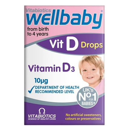 Vitamine Wellbaby Vitamina D3 picături 30ml