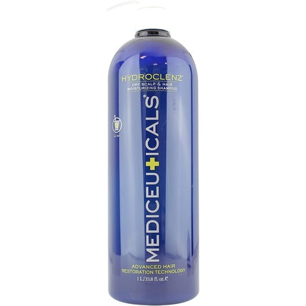 Șampon Mediceuticals Hydroclenz, Hidratant pentru scalp uscat și păr, 1000ml