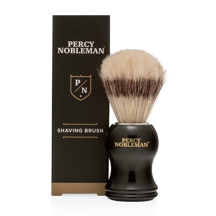 Pensulă de bărbierit Percy Nobleman, model clasic, negru