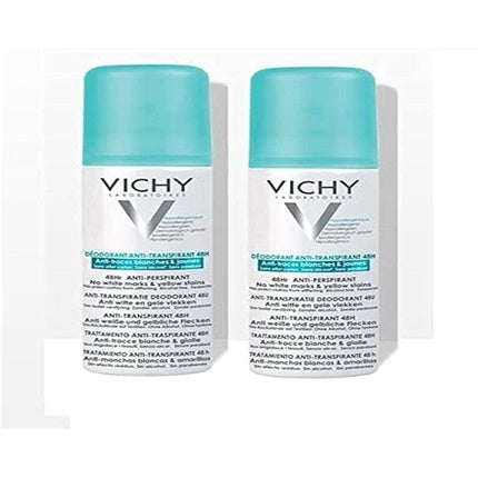 Set Deodoranti Anti-transpiranți Vichy, 48 ore, 2 bucăți