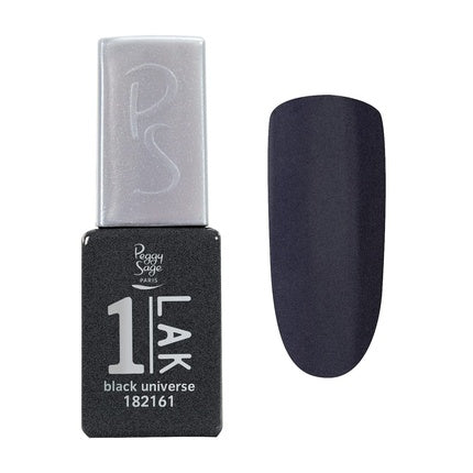 Gel Polish Peggy Sage One-LAK Black Universe, 6ml, culoare neagră