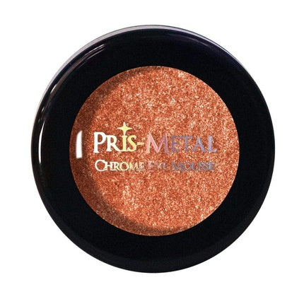 Prism-Metal Chrome Eye Mousse Orange Burst, J.Cat Beauty, Ectenei de ochi, finisaj metalic, culoare aurie-portocalie