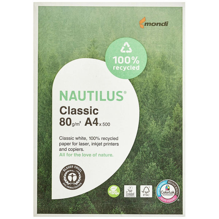 Hârtie pentru printat Nautilus NT-80-A4 A4