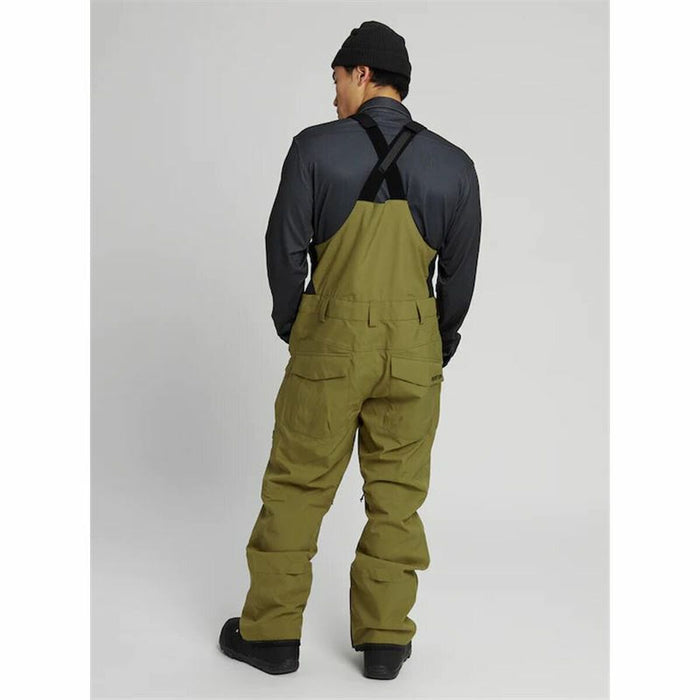 Pantaloni de ski Burton Măslină Bărbați