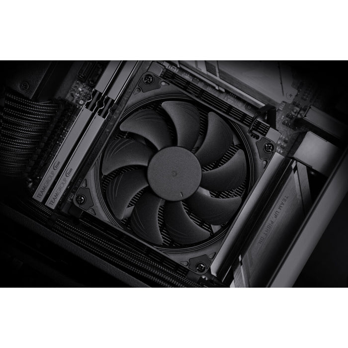Ventilator și Heatsink Noctua NH-L9a-AM4 chromax.black