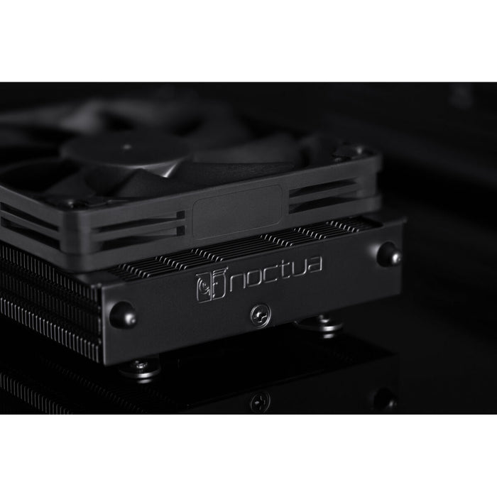 Ventilator și Heatsink Noctua NH-L9a-AM4 chromax.black